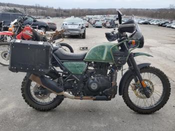  Salvage Royal Enfield Motors Himalayan