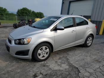  Salvage Chevrolet Sonic