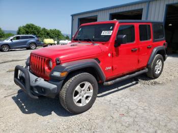  Salvage Jeep Wrangler