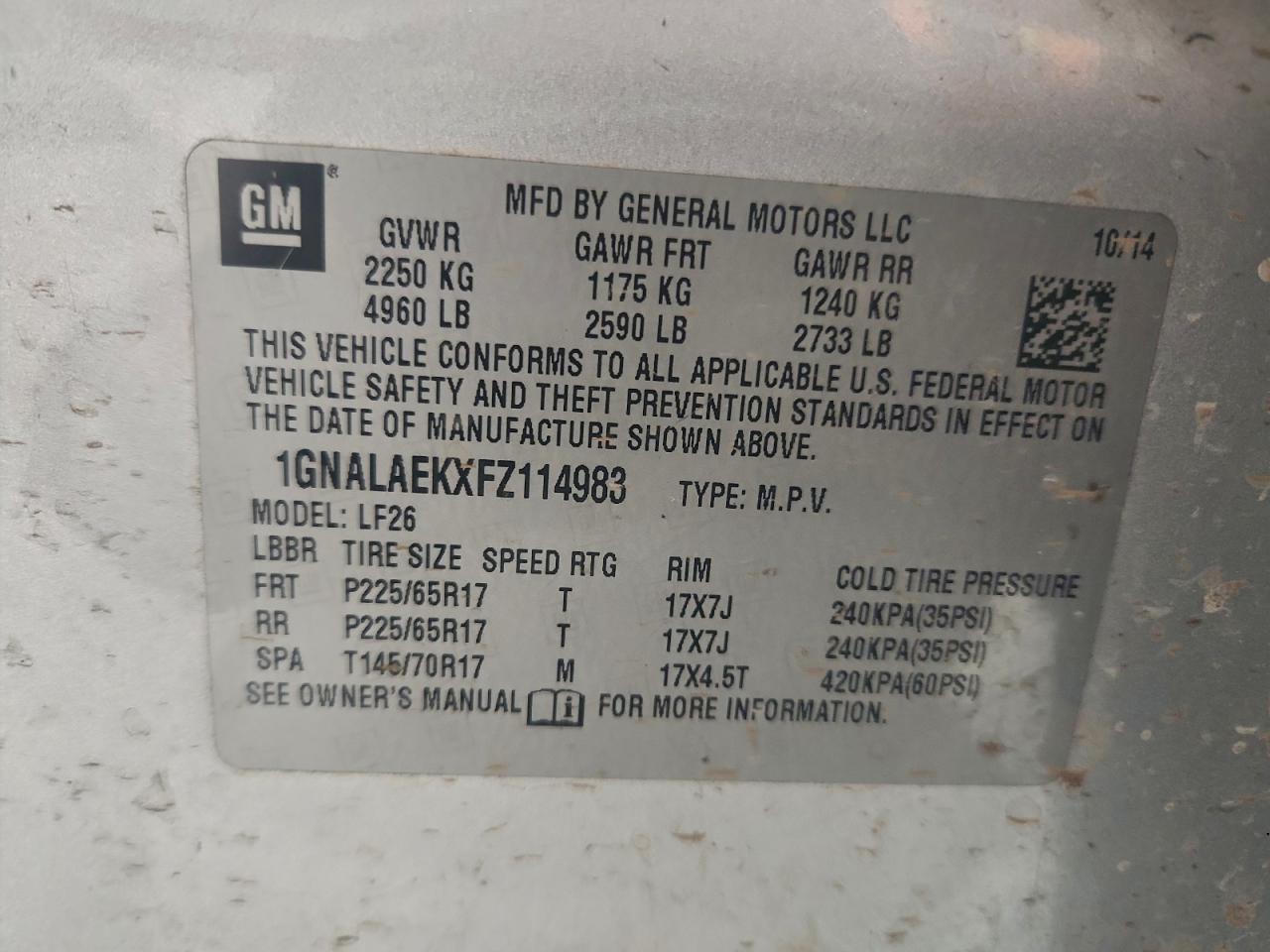 Chevrolet Equinox Ls Image 9