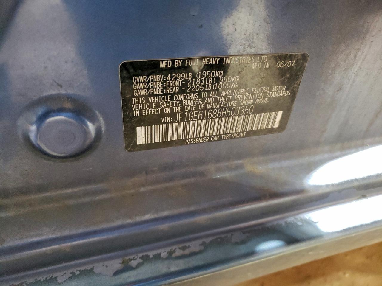 Subaru Impreza 2.5i Image 2