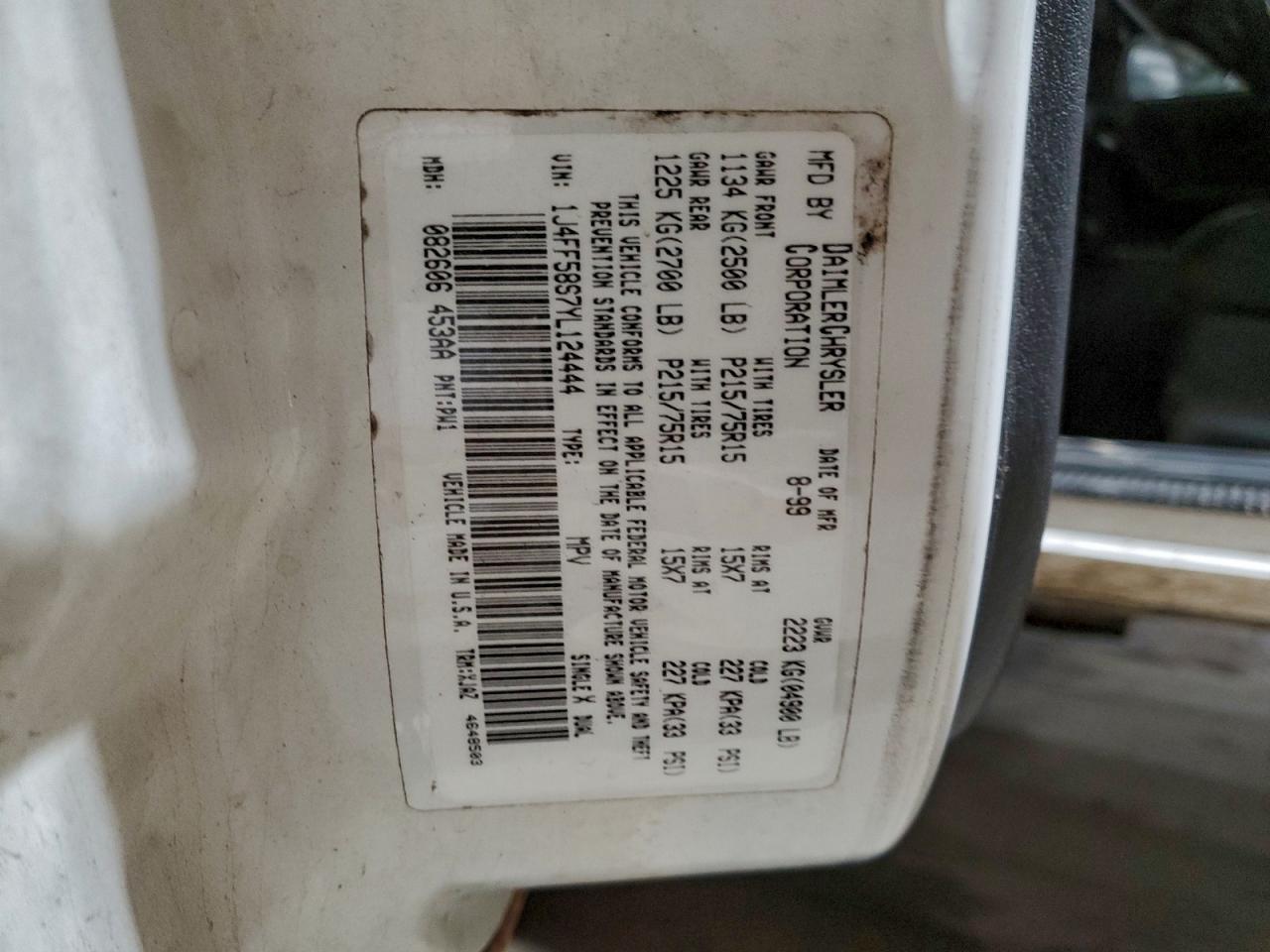 Jeep Cherokee Classic Image 8