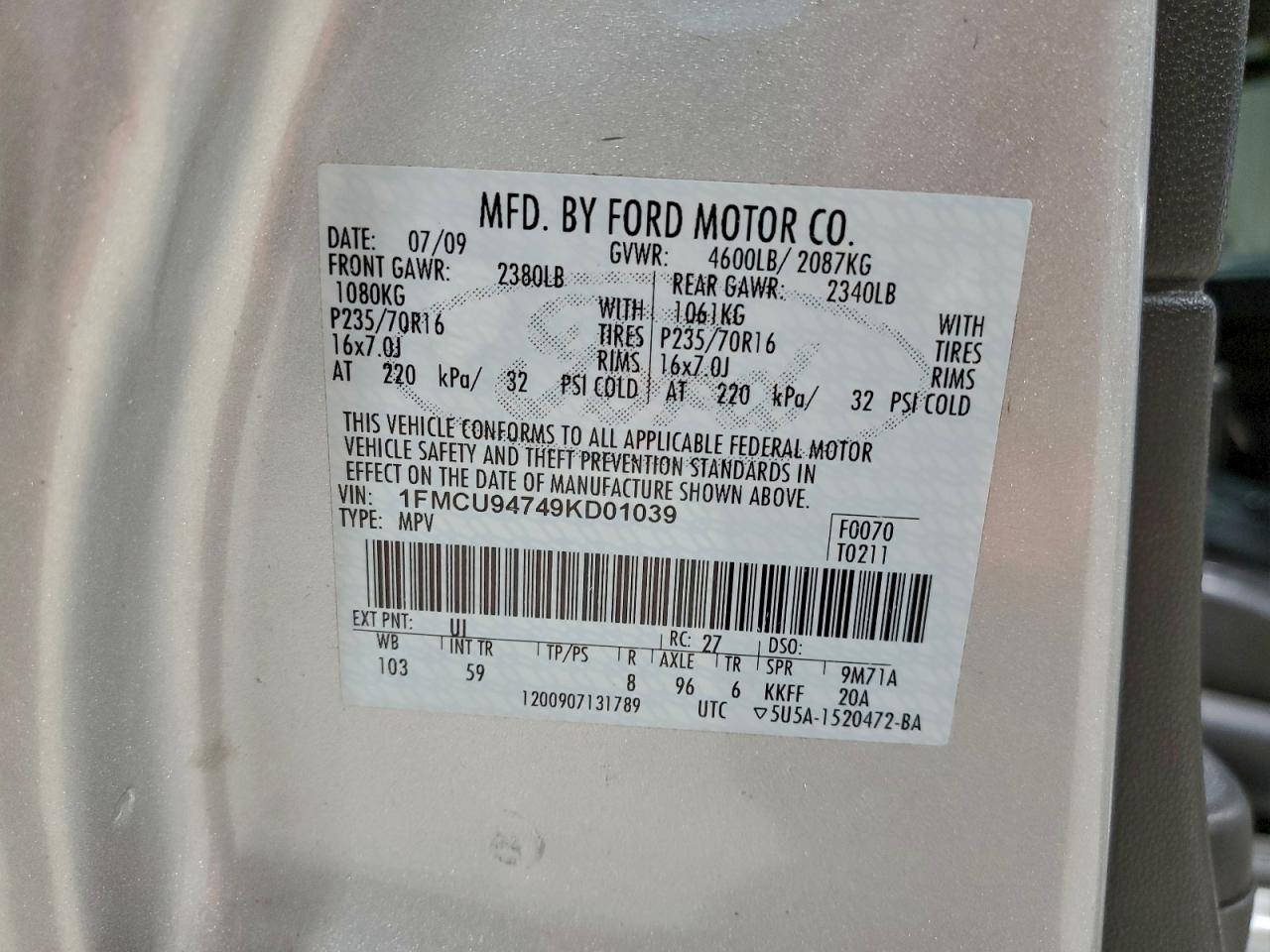 Ford Escape Limited Image 10