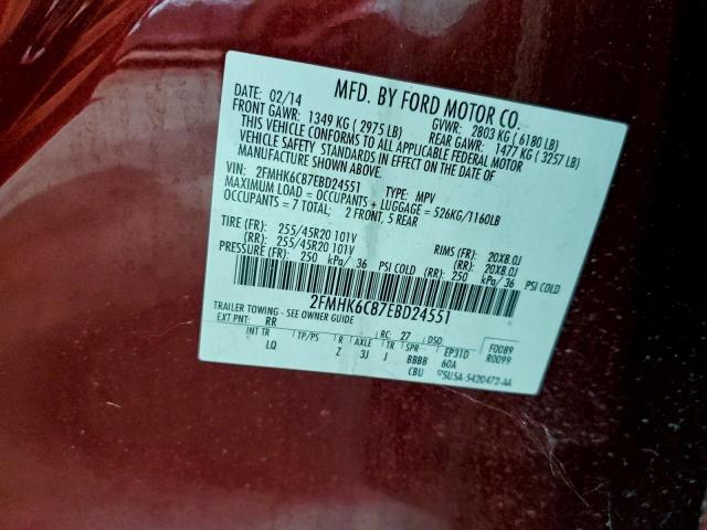 Ford Flex Sel Image 12