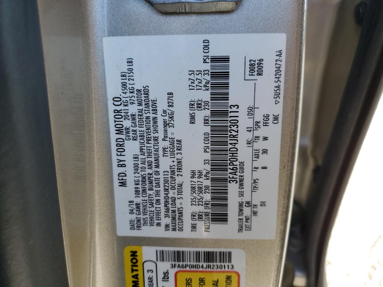 Ford Fusion Se Image 11